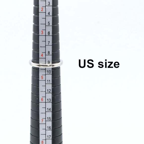 CARTIER Authentic Silver Diamond Ring - Picture 6 of 7